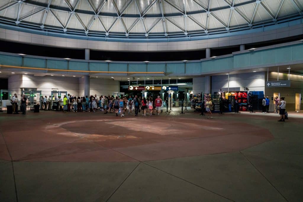 Parking, guest drop-off, and the Universal Orlando transportation hub